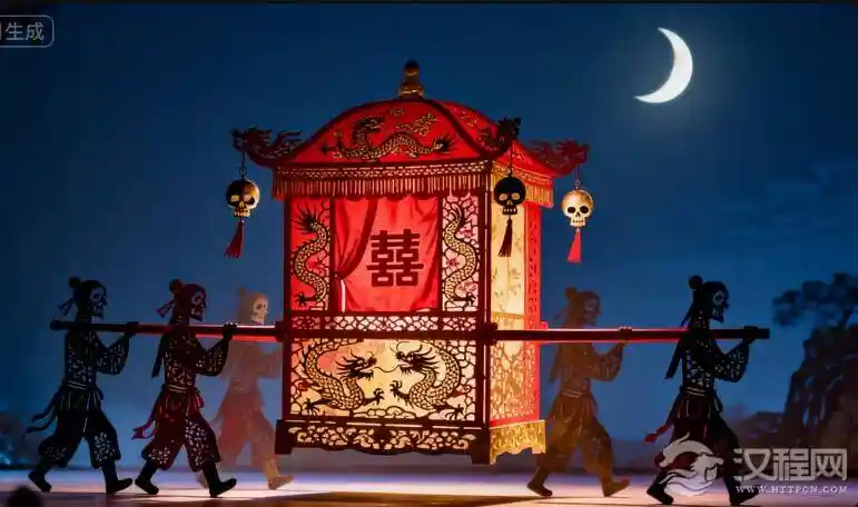 《钟馗驾到：皮影戏演绎幽冥巡游奇观》