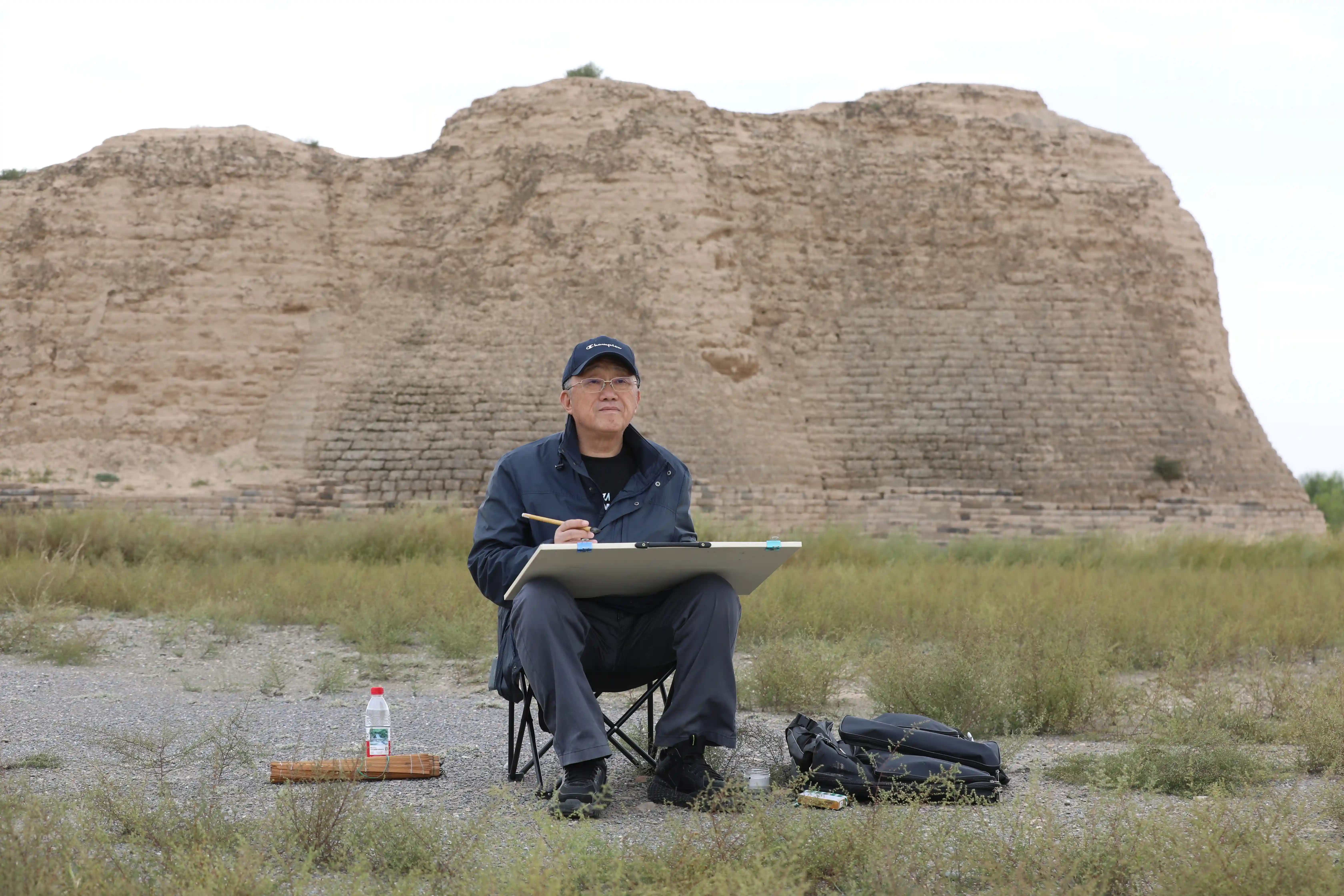 笔走宁夏：中国文促会美术家的视觉长征