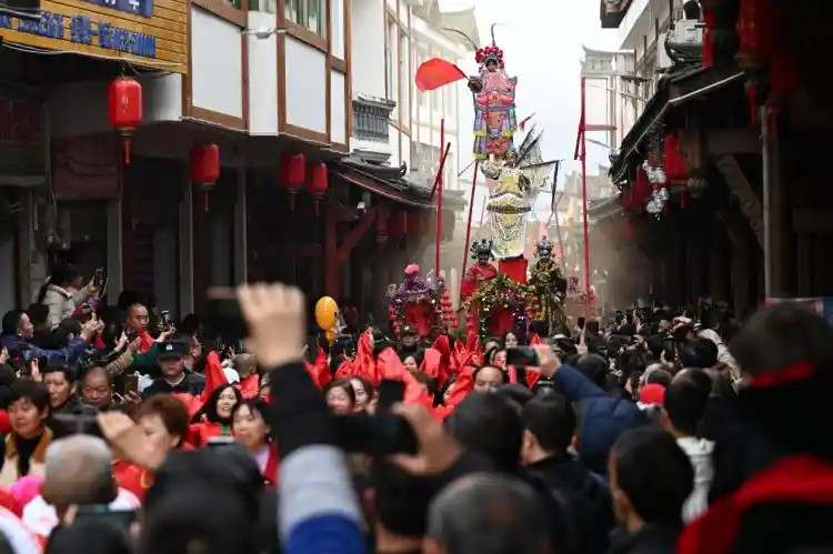 四川宜宾：文昌盛会启幕，九丝春色醉人情