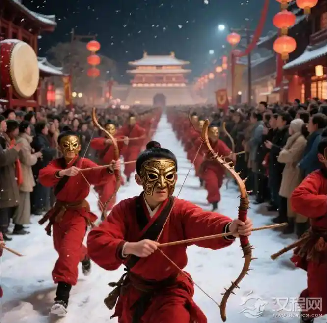 新标题：**千年傩舞震长安！唐代神秘驱疫仪式惊艳复活**