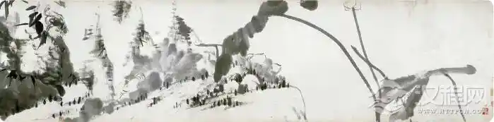 八大山人笔墨对决：干笔枯墨中的灵魂震颤