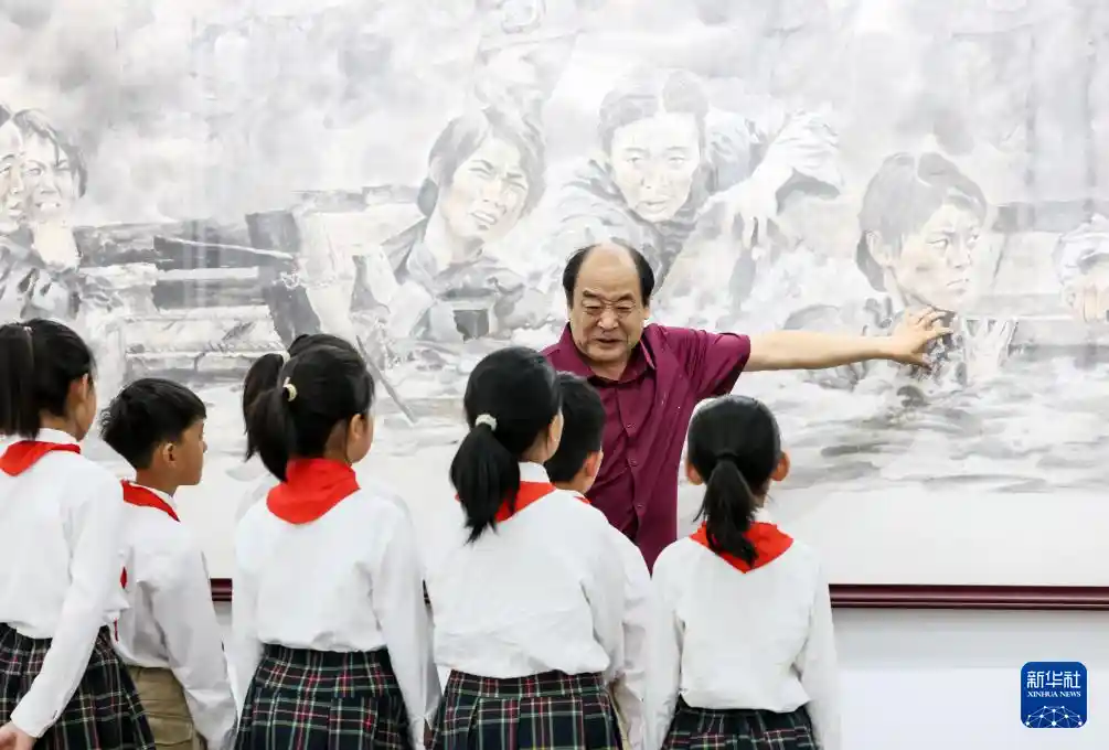 探访沂蒙画派研究院：笔墨丹青中的红色精神密码