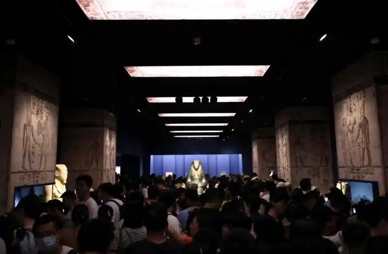 古埃及文明登陆上海：‘金字塔之巅’大展圆满收官
