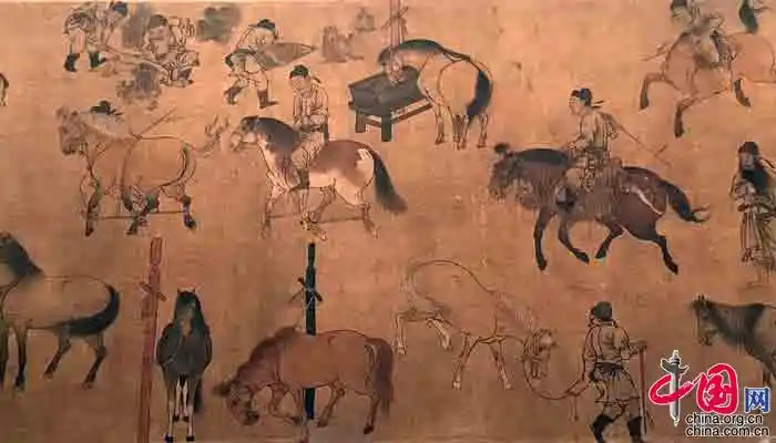 神骏出宫！28件故宫尘封国宝级画马真迹首次集体奔袭亮相